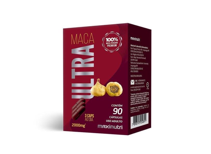 Maca Peruana Ultra 2000mgr 90 Cápsulas - Maxinutri