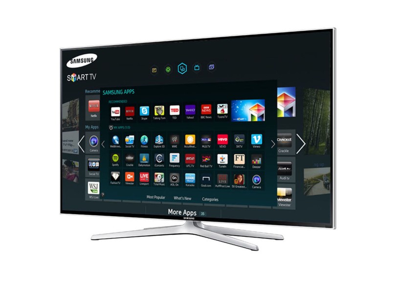 TV LED 48 " Smart TV Samsung Série 6 3D UN48H6400