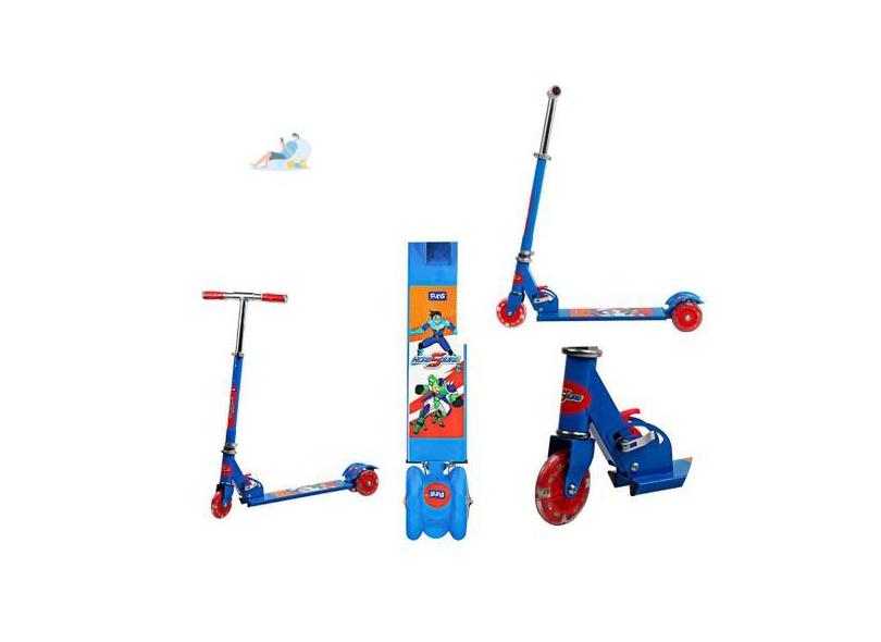 Patinete Infantil  Com 3 Rodas Que Acendem Com O Movimento-Well Kids