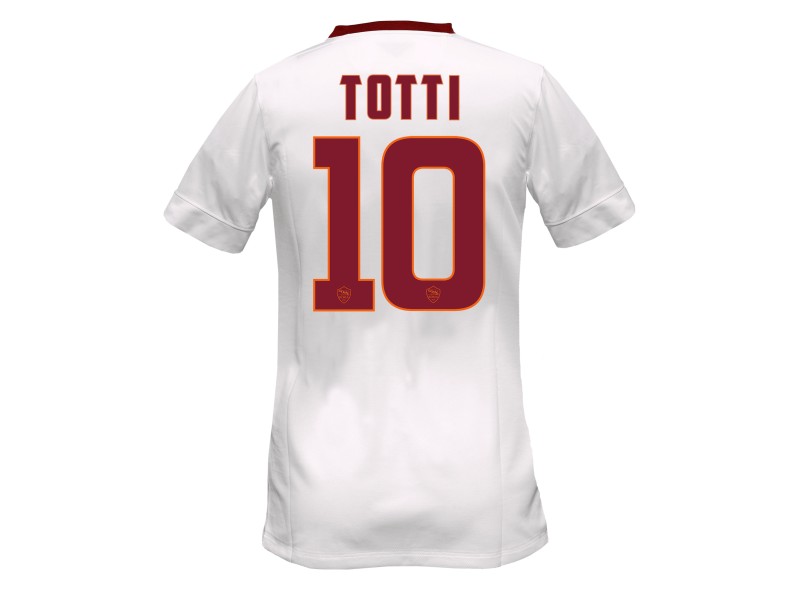 Camisa Jogo Roma II 2014/15 Totti número 10 Nike