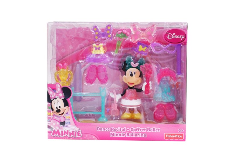 Boneca Disney Minnie Bailarina Mattel