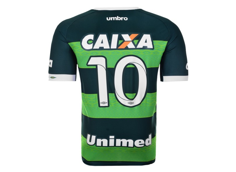Camisa Jogo Chapecoense III 2015 com número Umbro