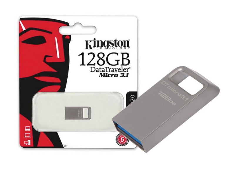 Pen Drive Kingston Data Traveler Micro 128 GB USB 3.1 DTMC3