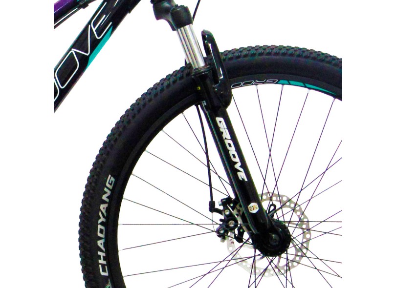 Bicicleta Mountain Bike Groove 21 Marchas Aro 27.5 Suspensão Dianteira a Disco Zouk