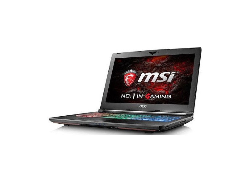 Notebook MSI Gamer Intel Core i7 7700HQ 64 GB de RAM 2048 GB 1024.0 GB 15.6 " GeForce GTX 1070 GT62VR