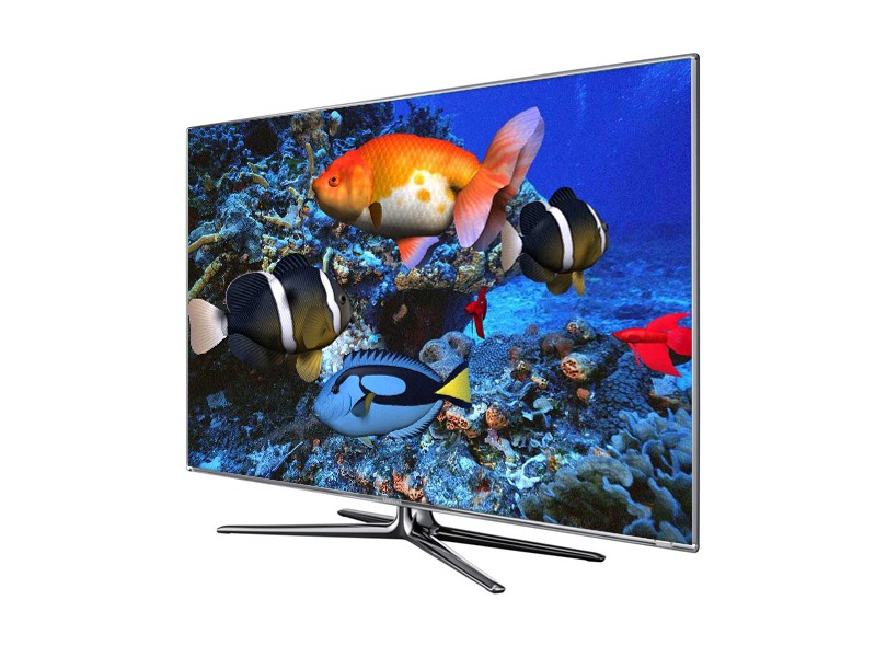 TV Samsung Smart TV 55" LED 3D Full HD Conversor Digital UN55D7000VGXZD