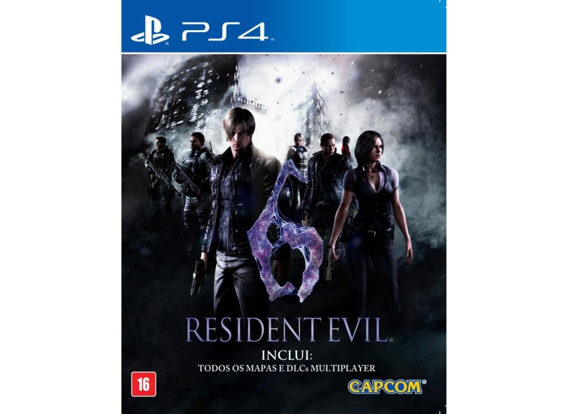 Jogo Resident Evil 6 PS4 Capcom