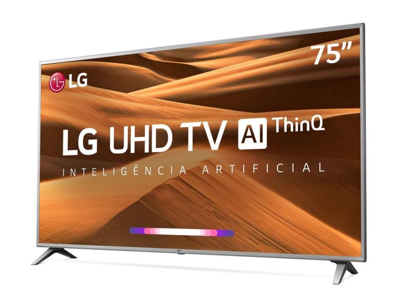 Smart TV TV LED 75 " LG ThinQ AI 4K 75UM7570PSB