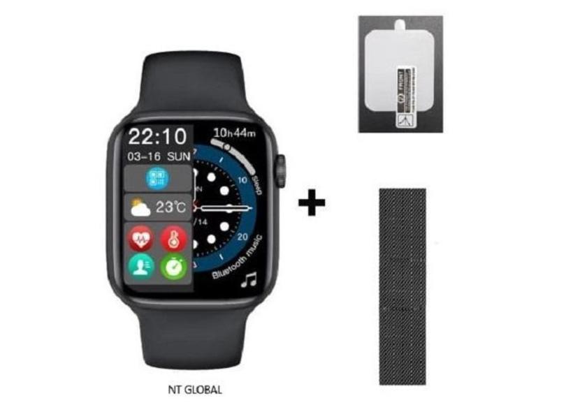 Relógio Smartwatch Iwo W27 Pro Serie 7 Versão Global português W 27 Pro Watch7-Unissex
