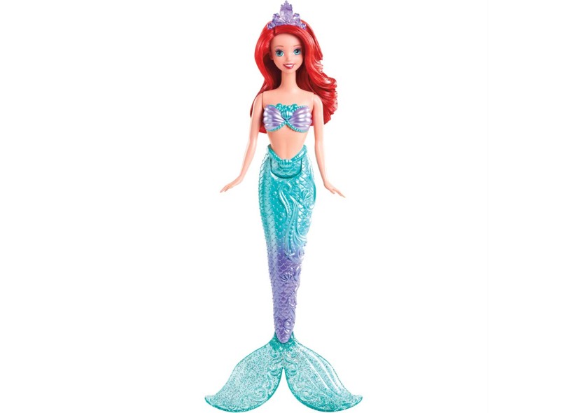 Boneca Princesas Disney Sereia Ariel Mattel