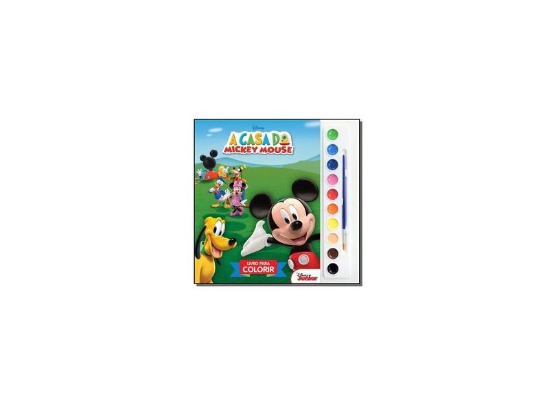 Disney - Aquarela - A Casa do Mickey Mouse - Disney - 9788536822259