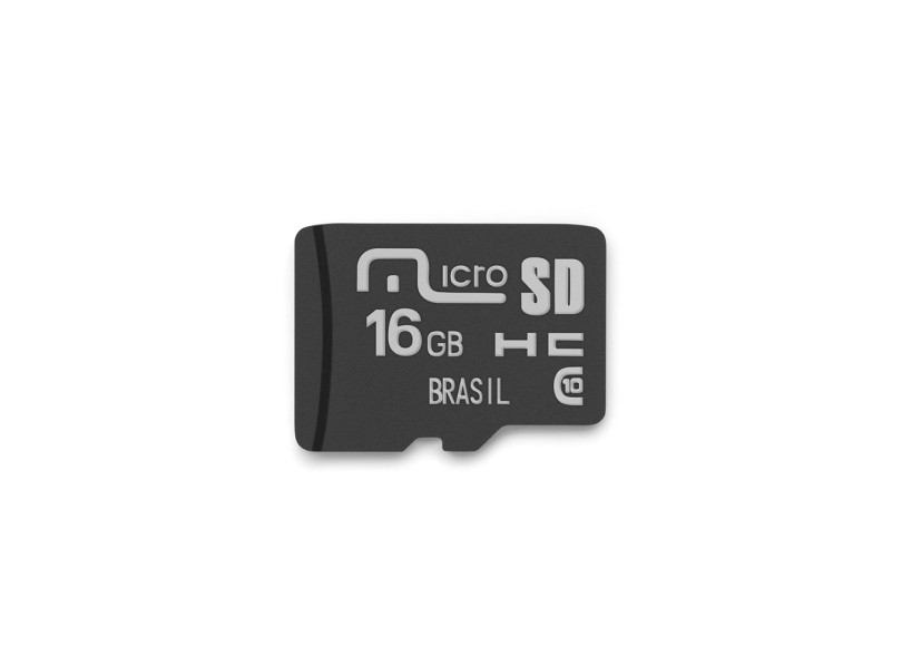 Cartão de Memória Micro SDHC Multilaser 16 GB MC143