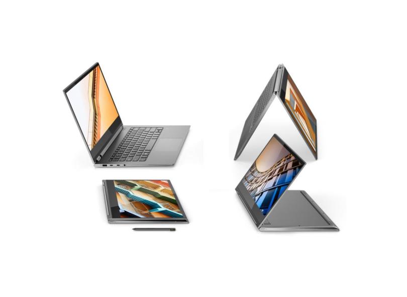 Notebook Conversível Lenovo Yoga Intel Core i7 8550U 8ª Geração 8 GB de RAM 256.0 GB 14 " Touchscreen Windows 10 Yoga 930