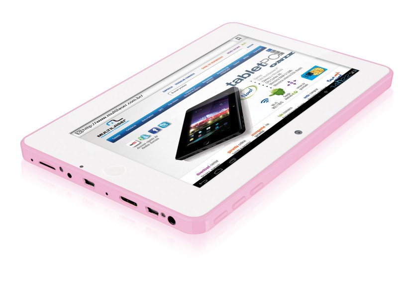 Tablet Multilaser 7" 8 GB NB017 Wi-Fi
