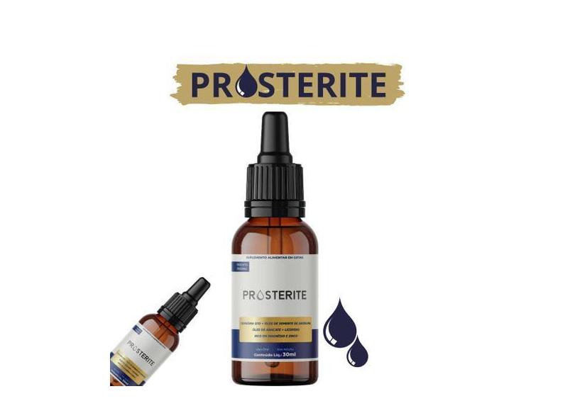 Prosterite Suplemento Gotas Tratamento Da Próstata 1 Frasco