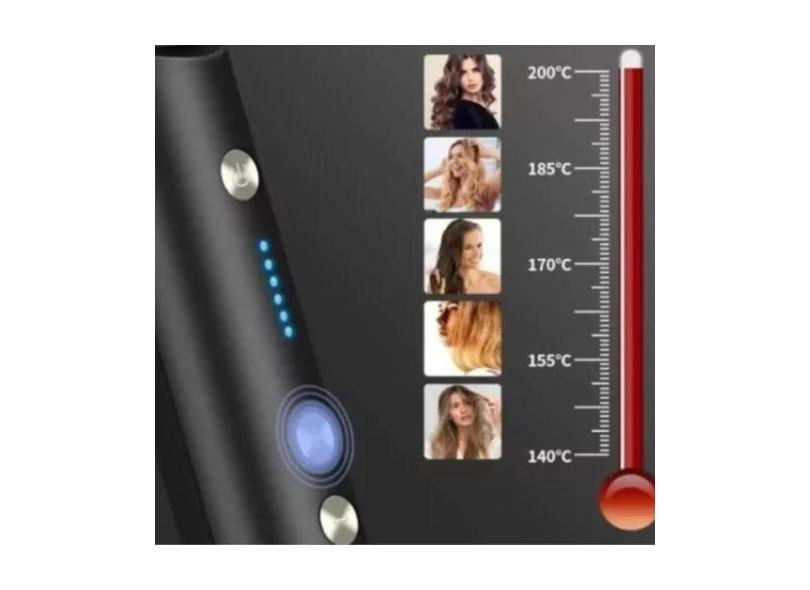 Escova Modeladora Alisadora Chapinha 3 Em 1 Cerâmico Bivolt - Wcan