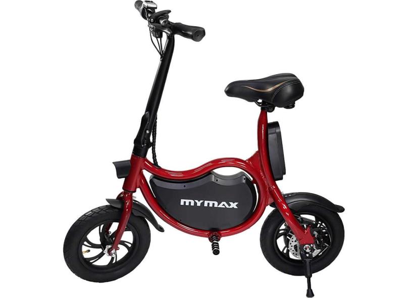 Bicicleta Elétrica Mymax Dobrável Aro 12 a Disco Enjoy 2.0