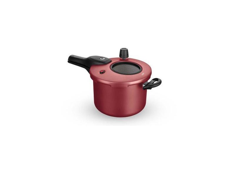 Panela De Pressão Mta Fechamento Externo Superior 4,5L Cereja