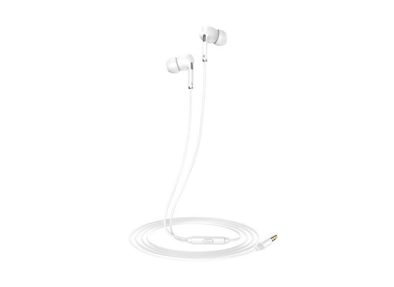 Fone de Ouvido IN EAR Cabo P2 1.5 Metros TFH150 Branco - BITS
