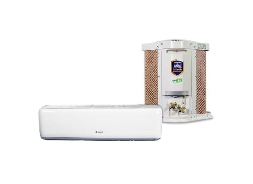 Ar Condicionado Split Inverter 12 000 Btus Gree G-Top Quente e Frio, Branco 220 Volts