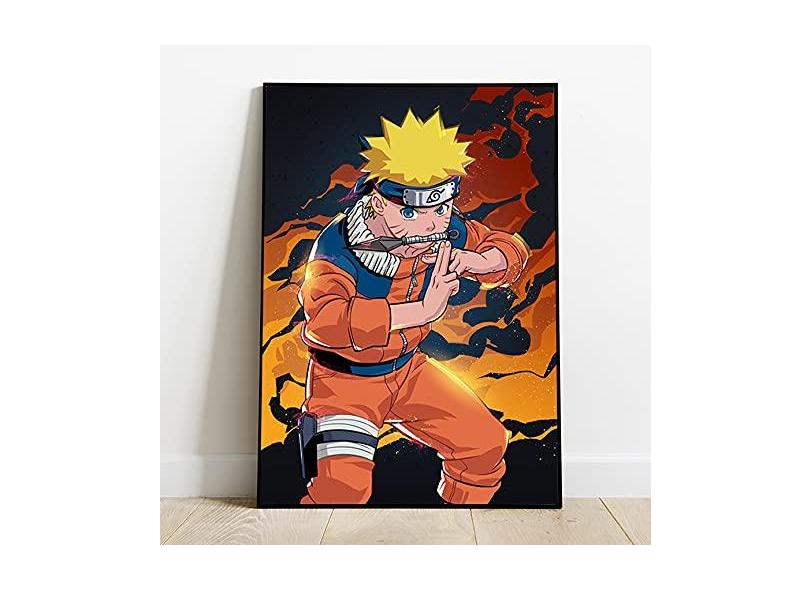 Quadro Decorativo Poster Naruto Shippuden Desenho Anime em Promoção na  Americanas