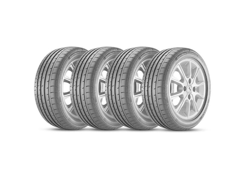 Kit 4 Pneu Continental 205/45r17 84w Contisportcontact 3 Ssr