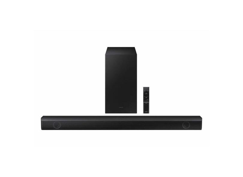 Soundbar Samsung HW-B550, com 2.1 canais, Bluetooth e Subwoofer sem fio