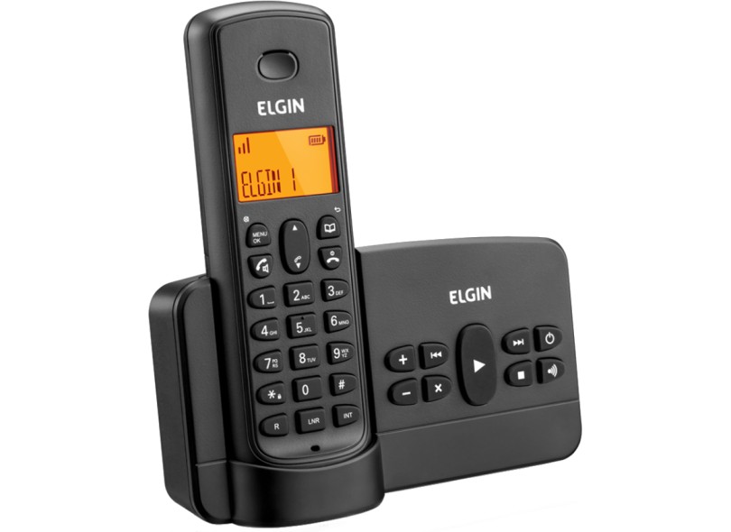 Telefone sem Fio Elgin Secretaria Eletrônica TSF 800SE