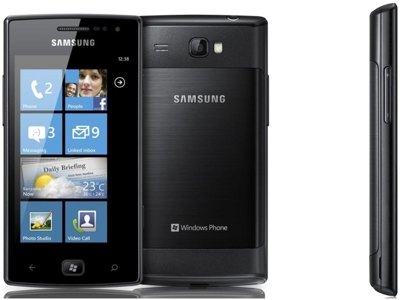 Smartphone Samsung Omnia W I8350 5,0 MP 8GB Windows Phone 7.5 Mango Wi-Fi 3G
