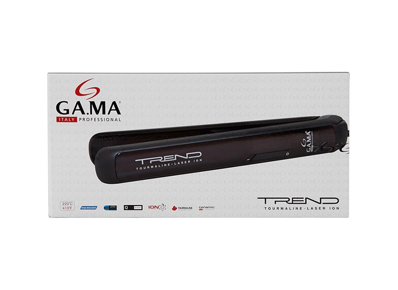Chapinha/Prancha de Cabelo Cerâmica Turmalina 220 ºC - Ga.Ma Italy Tren Tourmaline Laser Ion