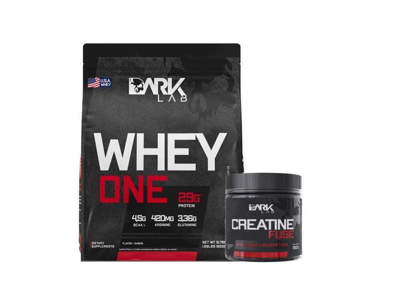 Whey Protein One Refil 900G + Creatina Fuse 150G - Dark Lab