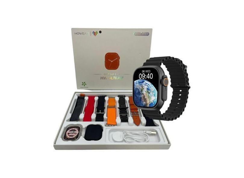 Relogio Smartwatch Hw2 Lançamento Mini 41mm 7 Pulseiras - HPS Store