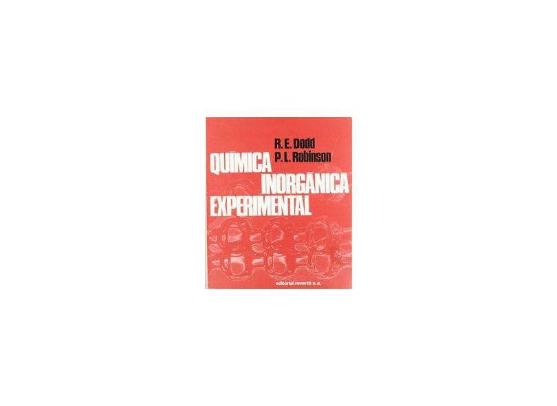 Quimica Inorganica Experimental - "dodd, R. E." - 9788429171402