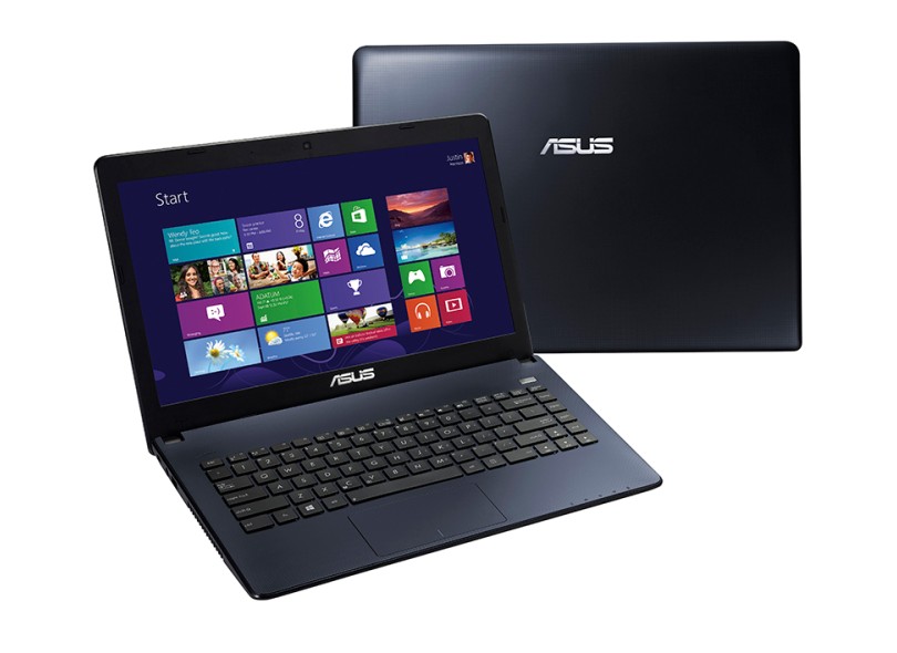 Notebook Asus X401 Series AMD Fusion C-70 2 GB de RAM HD 500 GB LED 14" Radeon HD 7290 Windows 8 X401U-WX115H