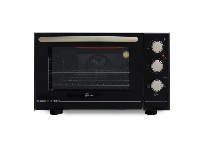 Forno Elétrico Fischer Turbo 2.4 New De Bancada 48 Litros Com Air Fryer 26573 220V