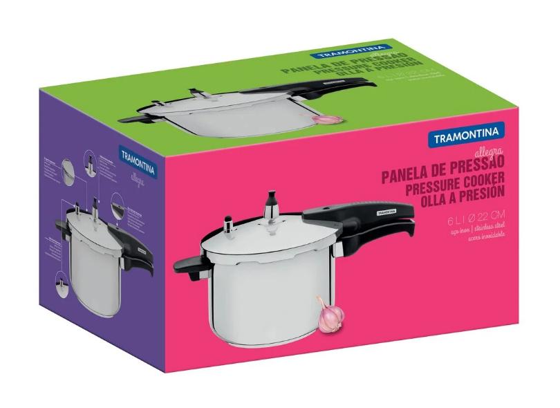 Panela de Pressão Tramontina 6 l Allegra 62676220