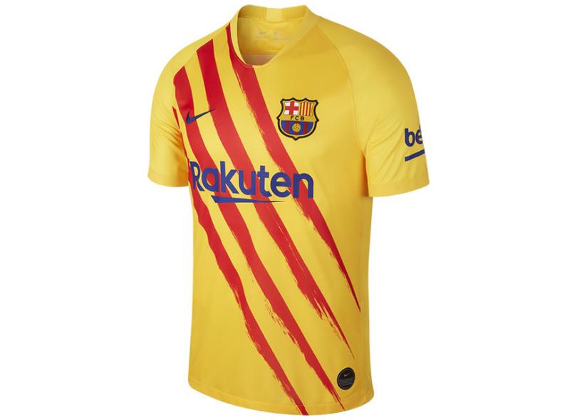 Camisa Torcedor Barcelona Senyera IV 2019/20 Nike