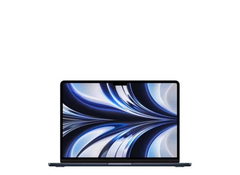 MacBook Air 13&quot;, M2, CPU 8 núcleos e GPU 10 núcleos, 8GB RAM, 512GB SSD - Meia Noite