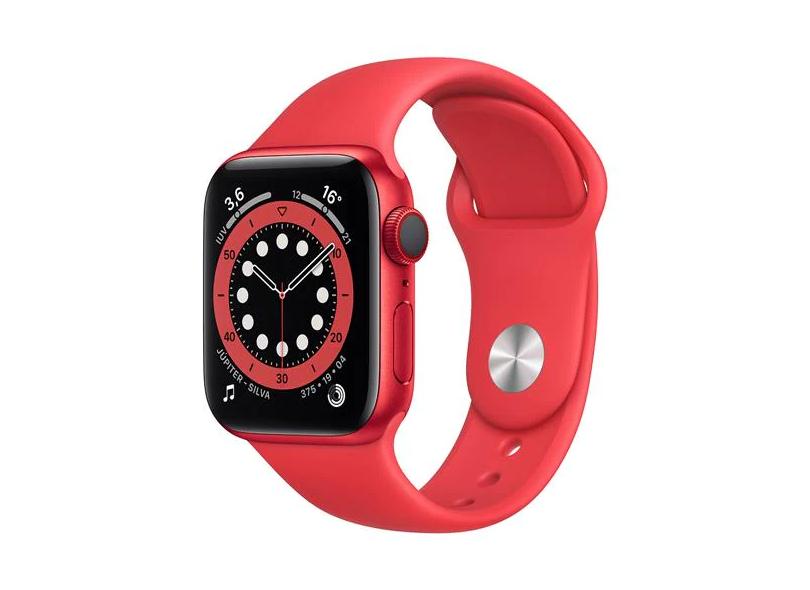 Smartwatch Apple Watch Series 6 Vermelho 4G 40.0 mm GPS