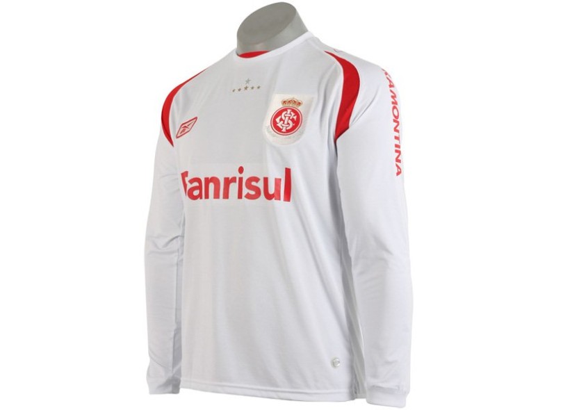 Camisa Jogo Internacional Manga Longa II 2008 com Número Reebok