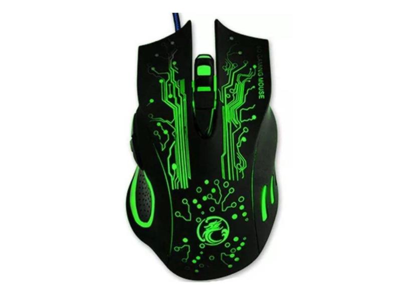 Mouse Gamer X9 Usb 2400 Dpi Óptico Alta Precisão 6 Botões