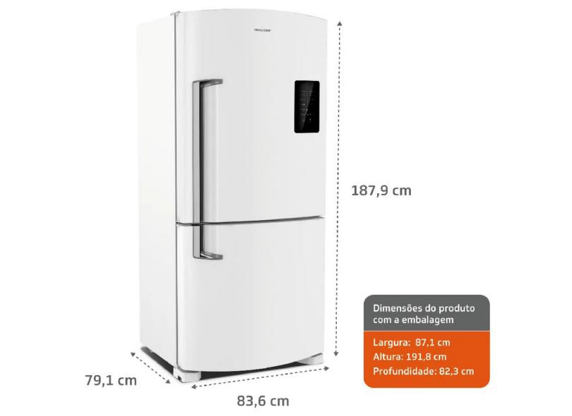 Geladeira Refrigerador Electrolux 490 Frost Free Inverter Inverse Botton -  Geladeira / Refrigerador Inverse - Magazine Luiza