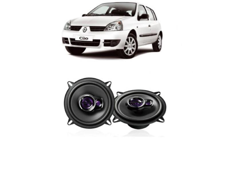 Kit Alto Falantes De Porta Pioneer Clio Renault Portas Com O Melhor