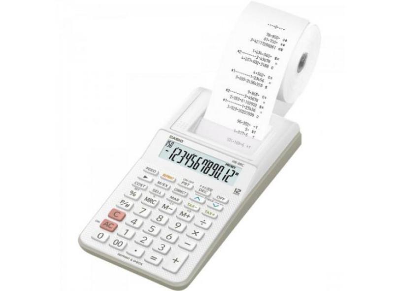 Calculadora De Mesa com Bobina Casio HR-8RC