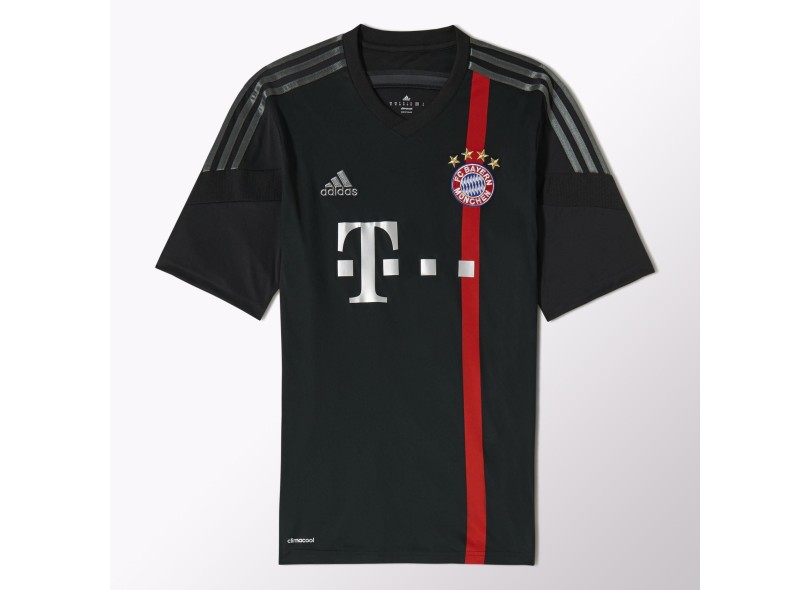 Camisa Jogo Bayern de Munique III 2014/15 sem Número Adidas