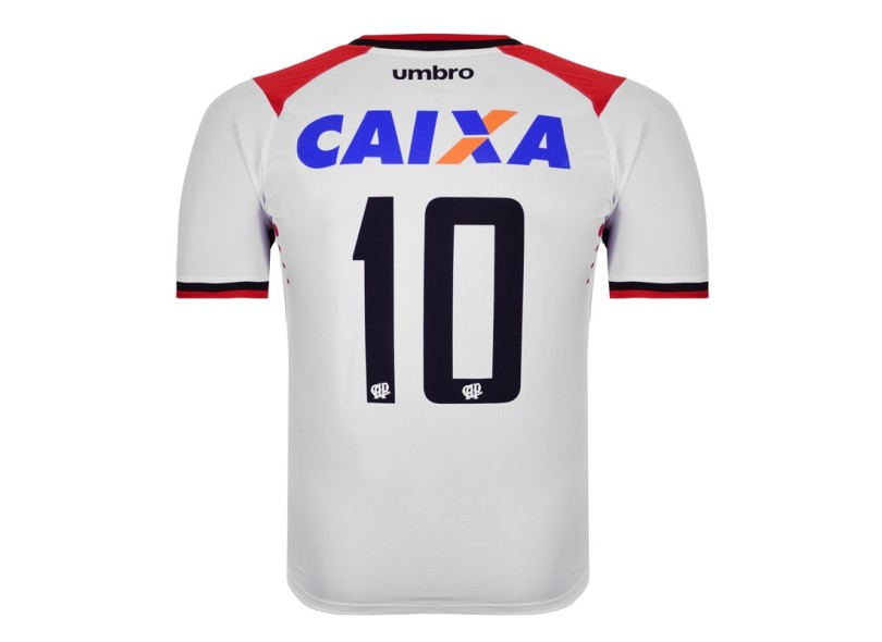 Camisa Torcedor Atlético Paranaense II 2016 com Número Umbro