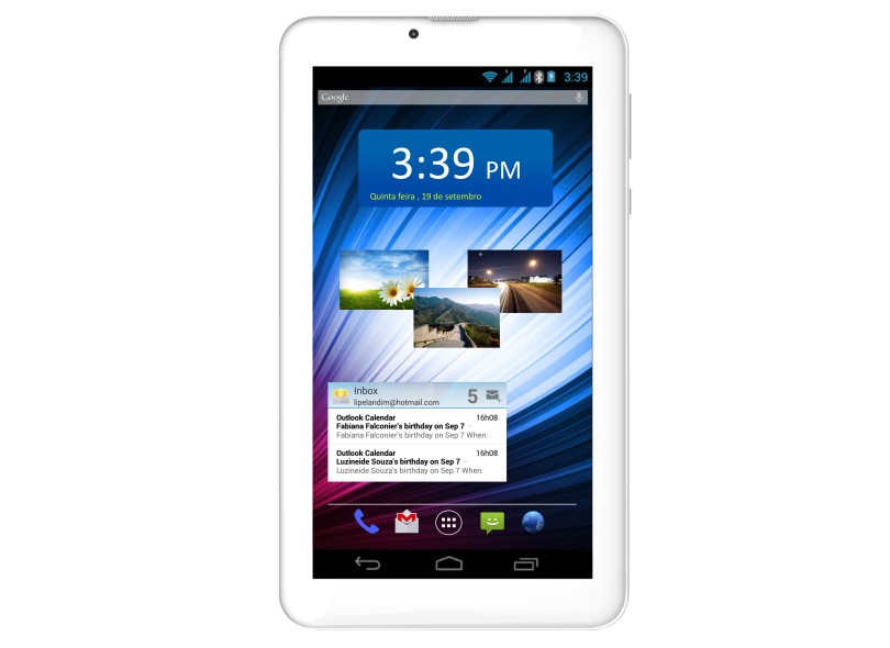 Tablet Olivetti Olipad 3G Wi-Fi 8.0 GB LCD 7 " Smart