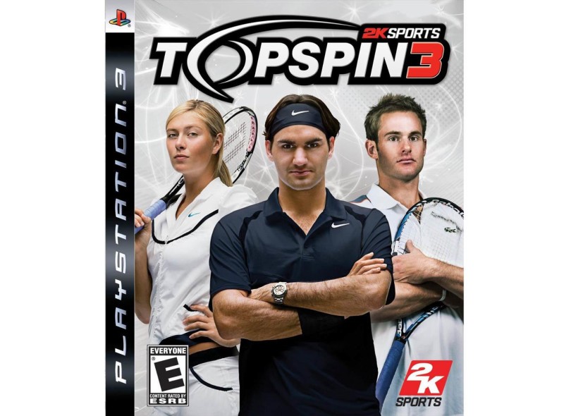 Jogo Top Spin 3 PlayStation 3 2K