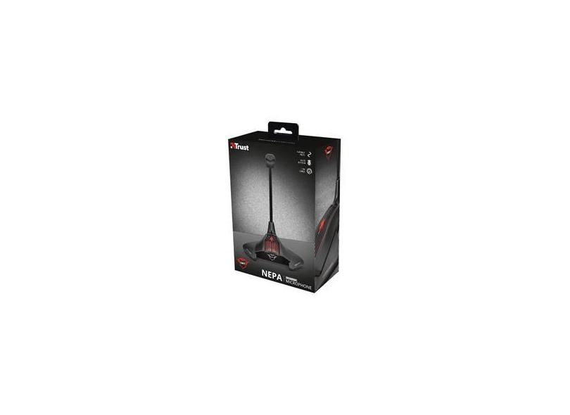 Microfone Condensador Gamer Trust GXT 239 Nepa - PC