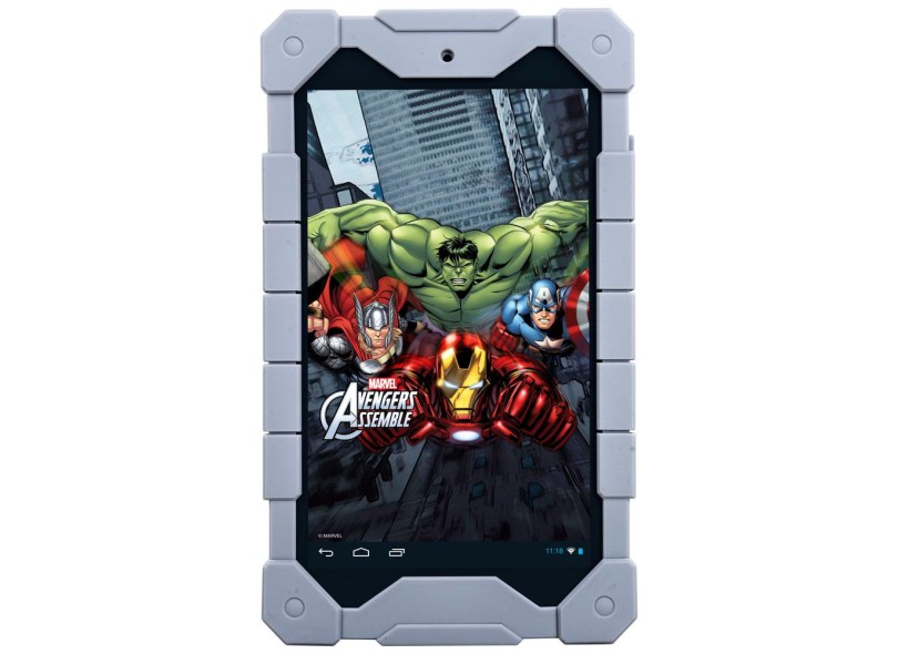 Tablet Tectoy 8.0 GB LCD 7 " Android 4.2 (Jelly Bean Plus) Avengers TT5100i